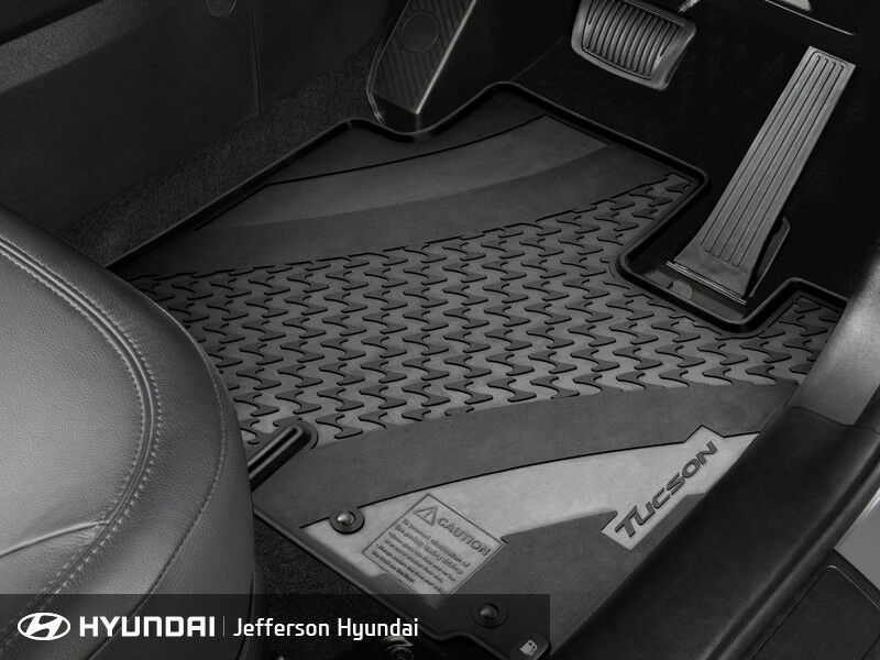 Hyundai Tucson Genuine Tailored Rubber All Weather Heavy Duty Floor Mat Set New eBay