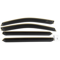 Ford PX Ranger Tinted Slimline Weathershields Front & Rear 2011 - 2022