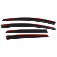 Ford Lw Lz Focus Slimline Weathershields Tinted Set Of 4