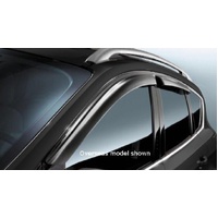 Ford Zg Escape Slimline Weathershields Tinted Set Of 4