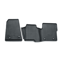 Ford Front All Weather Rubber Floor Mats Dual Passenger Seat for Transit Custom VN VO 2014-Onwards