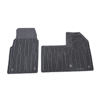 Large View Ford Front All Weather Rubber Mats for Transit Custom 2024 - Onwards