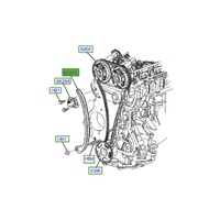 Ford Timing Chain Guide Falcon BA BF FG FGX Territory SX SY SZ 4.0L DOHC