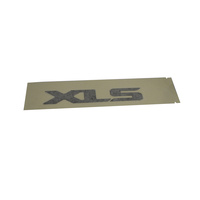 Ford Name Plate "XLS" Metallic Black for Ranger PX