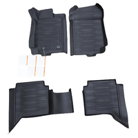 Ford Ranger PXIII Front & Rear Mats All Weather Dish Type Set 