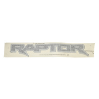 Ford Raptor Quarter Panel Tub Decal Left Hand Grey for Ranger PX 2018-2021