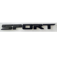 Ford Front Door Sport Badge Black Left Hand for Everest Next GEN UB 10/2022-10/2024
