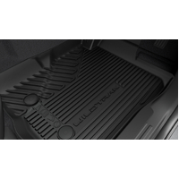 Ford All Weather Rubber Floor Mat Set Front & Rear for Next-Gen Ranger Wildtrak 2022-Onwards