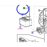 Ford Battery Clamp Bolt for Falcon AU BA BF FG FGX and Territory SX SY