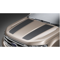 Ford Black Bonnet Stripes Decals for Ranger PX & Everest UA