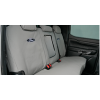 Ford Black Duck Rear Seat Covers Grey for Ranger Super Duty Super Cab 08/2025-Onwards