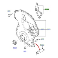 Ford Transit Timing Chain Cover Gasket 2.4L Duratorq Diesel