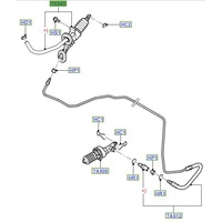 Ford Clutch Master & Slave Cylinder Kit Suits VM Transit Van PX Ranger