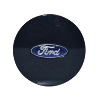 Ford 4 X Black Alloy Wheels Centre Cap FGX Plastic