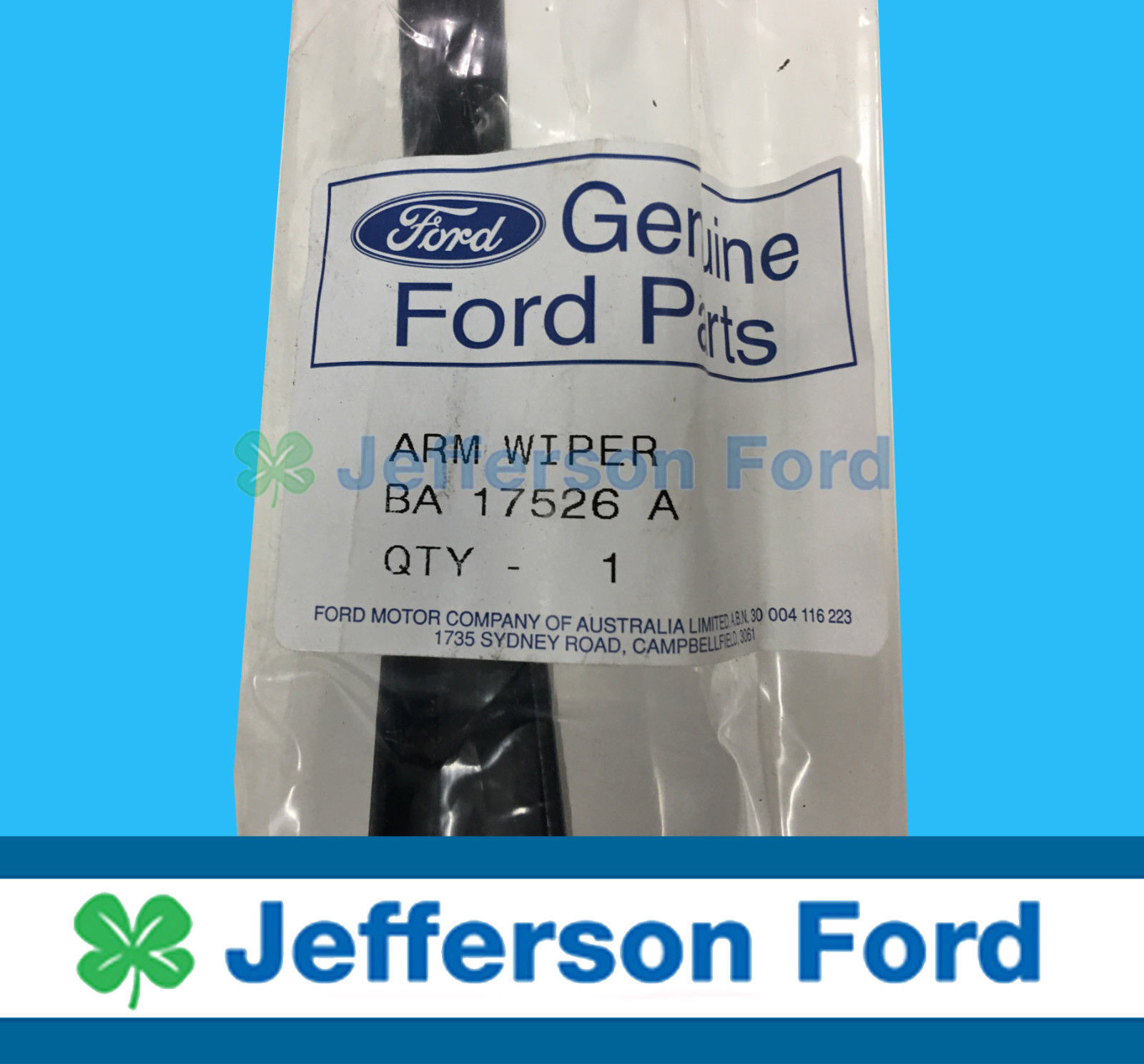 Genuine Ford Ba Bf Falcon + Sx Sy Sz Territory Drivers Side Wiper Arm