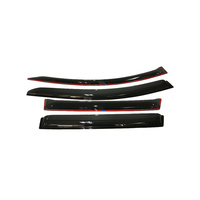 Ford Zg Escape Slimline Weathershields Tinted Set Of 4