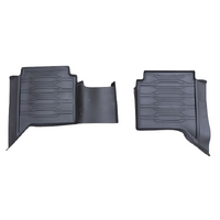 Ford Ranger PXIII Front & Rear Mats All Weather Dish Type Set 2018 - 2022