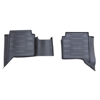 Ford Ranger PXIII Front & Rear Mats All Weather Dish Type Set 