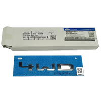Ford Tailgate 4WD Badge Silver for Everest UB Next GEN 06/2022-Onwards