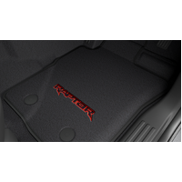 Ford Next-Gen Ranger Raptor Premium Carpet Mat Set Front & Rear