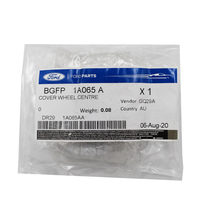 Ford BA BF FG FPV Centre Cap Black Logo Set of 4