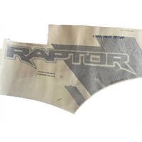 Ford Quarter Panel Raptor Sticker Decal Kit Left & Right for Ranger PY 2022-Onwards