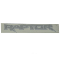 Ford Raptor Quarter Panel Tub Decal Left Hand Grey for Ranger PX 2018-2021