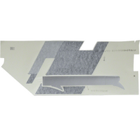 Ford Tailgate Raptor Badge Surround Decal for Ranger PY 2022-Onwards