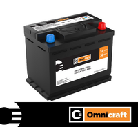 Omnicraft Premium DIN55LH Battery 625CCA for Ford Holden Fiat Kia Nissan Toyota VW