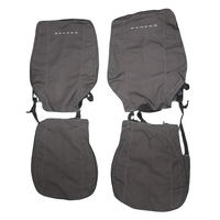 Ford Canvas Seat Covers Vest Type Front & Rear fits Ranger Next-Gen Wildtrak