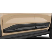 Ford Lower Door Mouldings Kit for Ranger PY Super Duty & PHEV Double Cab 2022-Onwards