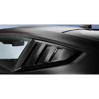 Ford Rear Quarter Window Gloss Black Louvers Set of 2 for Mustang 2024-Onwards