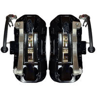 FORD FPV BLACK Brembo FG FGX 6 Piston FRONT Brake Caliper & Pad Set