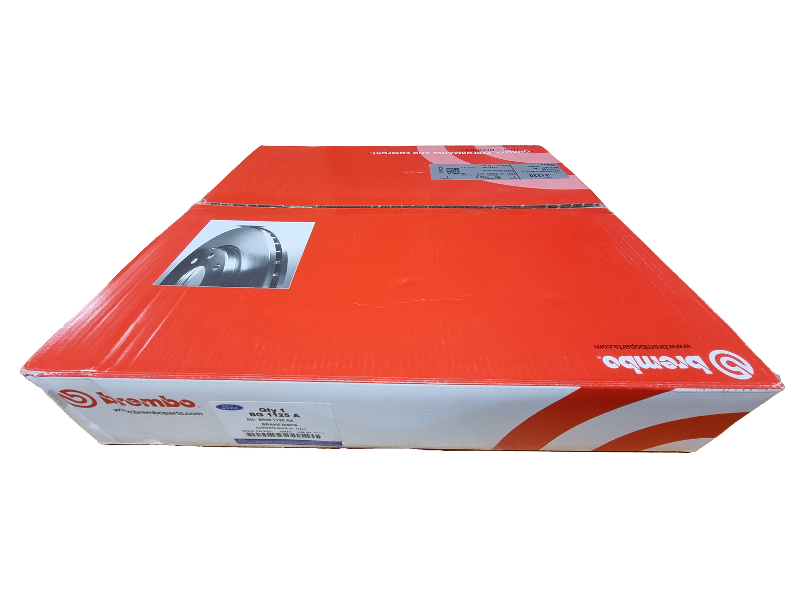 Horsepower Front Brake Pads & Vented Rotors Kit – Ford Falcon FG 2008-2016 – Geomet Coated