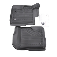 Ford Next-Gen Ranger XL Super Cab Rubber Floor Mat Set Front & Rear 2022 - Onwards