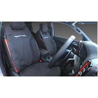 Ford Canvas Seat Covers Vest Type Front & Rear fits Ranger Next-Gen Raptor