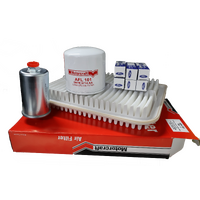 Ford Service Kit Air Oil Fuel Filters & Spark Plugs for Falcon FG FG MKII FGX 4.0L 6Cyl Turbo Petrol
