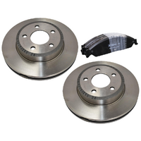 Ford Falcon Front Brake Pads & Disc Rotors Kit BA BF FG FG MKII FGX