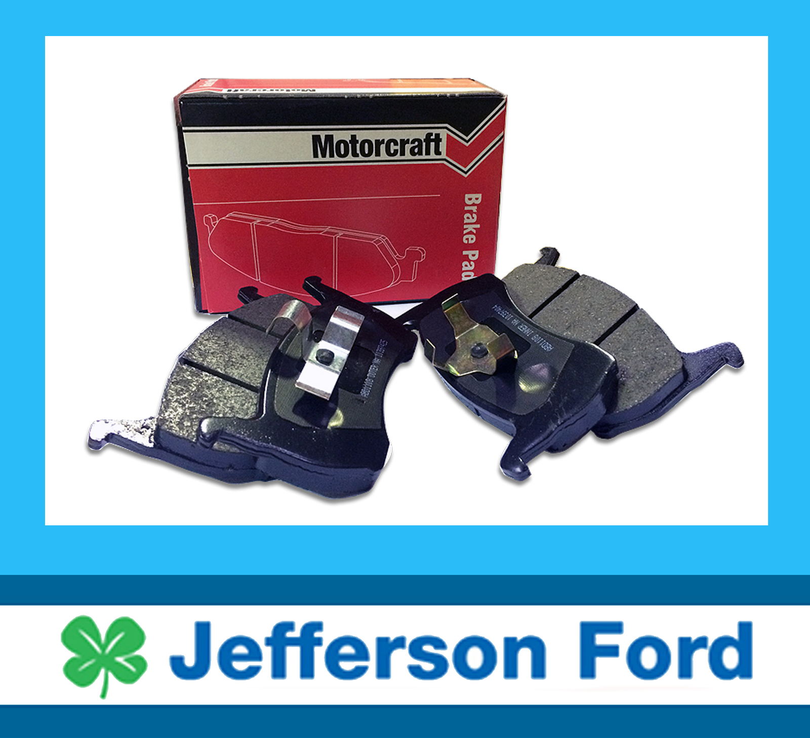 Genuine Ford Ranger Pj Pk Motorcraft Front Brake Pad Set eBay
