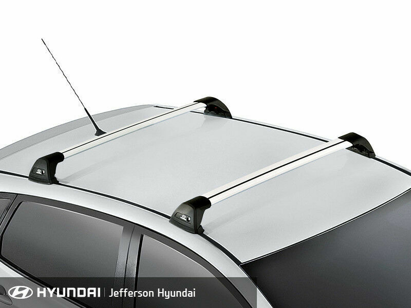 Hyundai Accent Sedan Genuine Whispbar Quiet Roof Racks Cross Bar New eBay