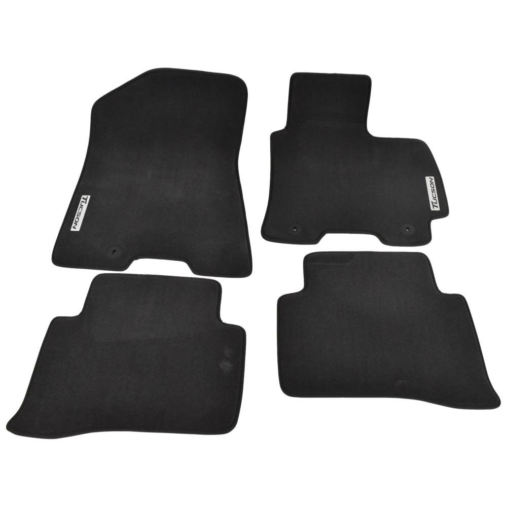 Hyundai Tucson Genuine Active X Tailored Carpet Floor Mats Set of 4 New