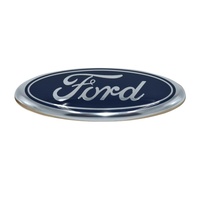 Ford  Name Plate Emblem Rear Oval Badge For Fiesta Transit image