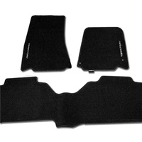 Ford Sx Sy Mk2 Territory Black Carpet Mat Set With Logo image