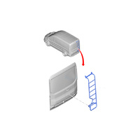 Ford Vo Transit Cargo Ladder Roof Rack System 2014 + image