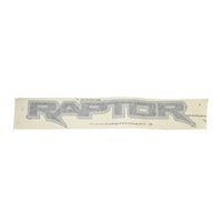 Ford Raptor Quarter Panel Tub Decal Left Hand Grey for Ranger PX 2018-2021 image