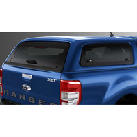 Ford Ranger PX2 Super Cab Aluminium Silver Canopy w/ Dual Lift Up Windows image