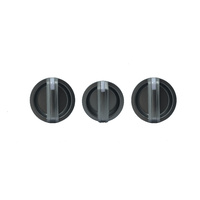 Ford PK Ranger Aircon A/C Heater Fan Temperature Control Knob Set Of 3