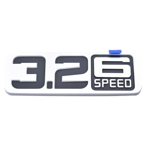 Ford 3.2 6Speed Guard Badge White Based Ranger PX 2011-On