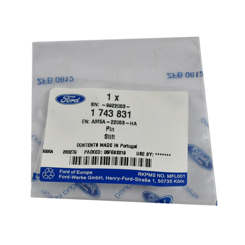 ford Key Blade Pin for Focus LW ST & RS LZ Mondeo MA/MB/MC MD
