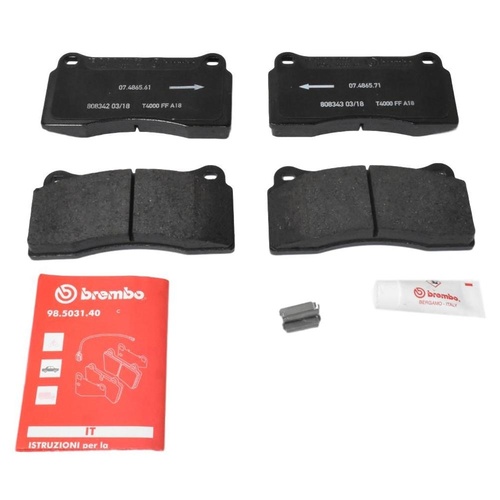 Ford Falcon AU BA BF FG FGX 4 pot Brembo Front Brake Pads FPV T-Series Tickford